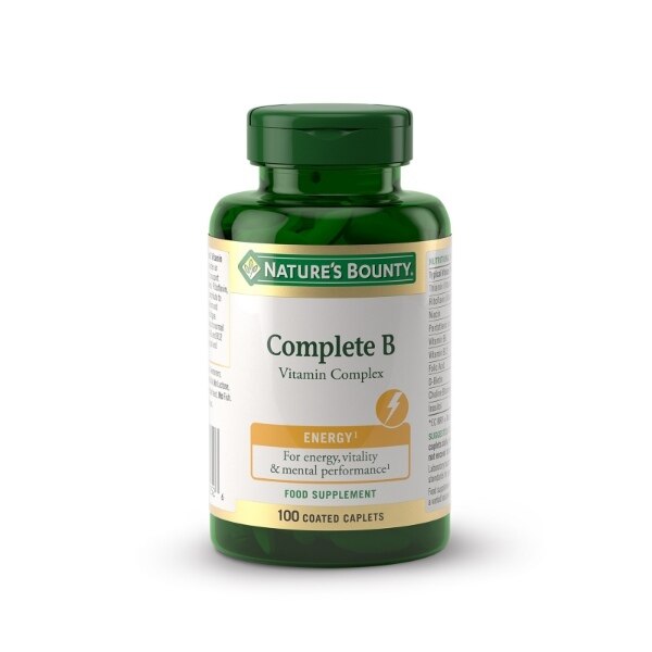 Nature's Bounty Complete B Vitamin Complex Caps - Pk 100 GOODS Superdrug   