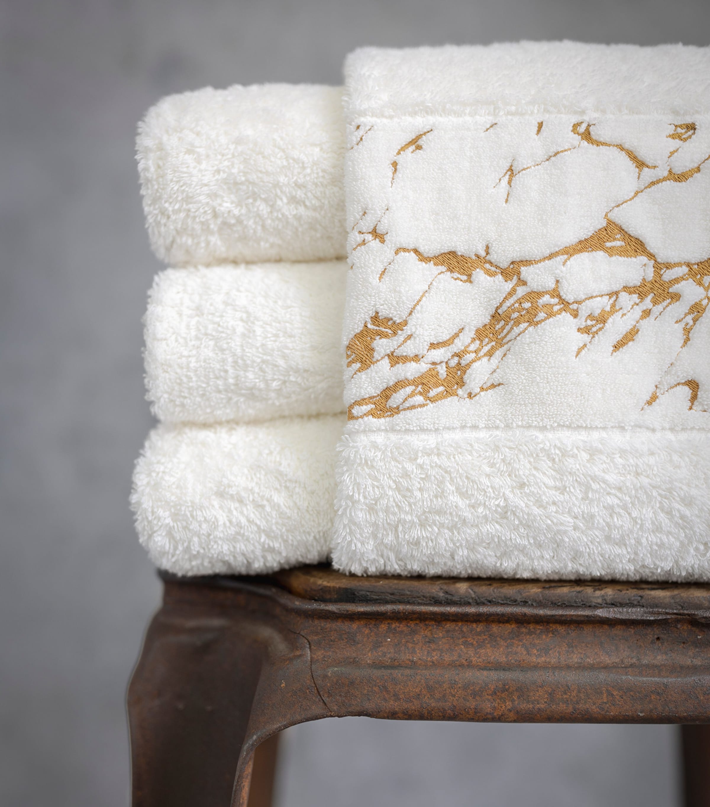 Abyss & Habidecor Egyptian cotton guest towel, imported from the UK