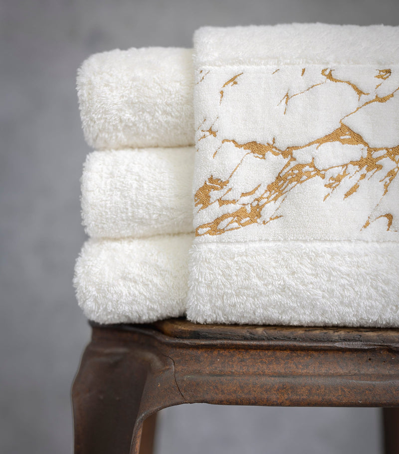 Abyss & Habidecor Egyptian cotton guest towel, imported from the UK