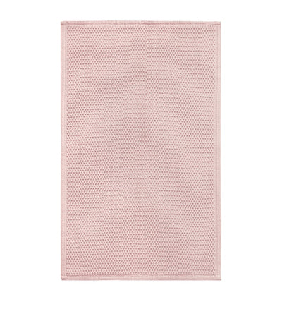 Harrods Reversible Egyptian Cotton Bath Mat with Antibacterial Treatment 50cm x 80cm- Buy online at McGrocer