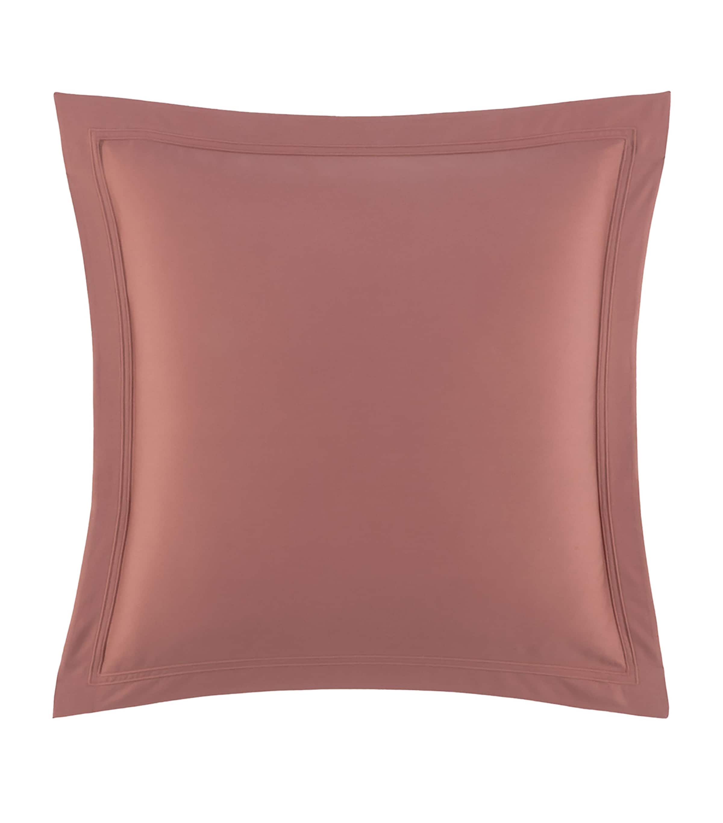 Yves Delorme Triomphe Santal square oxford pillowcase 65cm x 65cm (British brand)