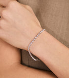 Astrid & Miyu heart tennis bracelet - British product