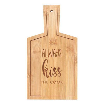 Superdrug Something Different Kiss The Cook Bambus Skjærebrett 27 x 14 cm- Kjøp online hos McGrocer
