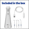 Waterpik Cordless Plus water flosser, imported from the UK