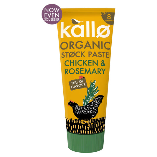 Kallo Organic Stock Paste Chicken & Rosemary 100g Gravies Sainsburys   