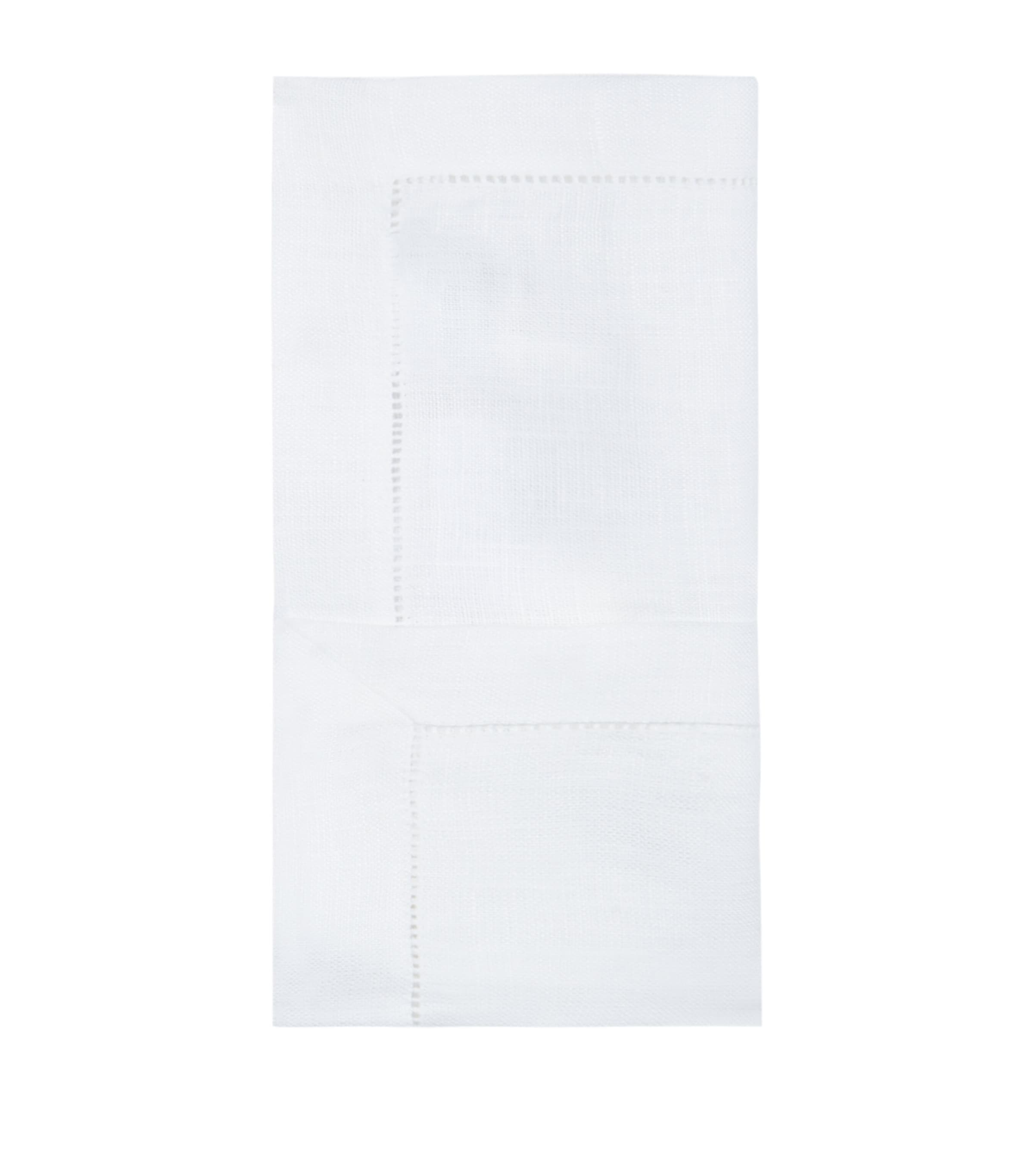 Thomas Ferguson Small Hemstitch Edge napkin 48cm x 48cm (British brand)