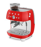 Smeg espresso coffee machine with grinder and milk frother (British brand)