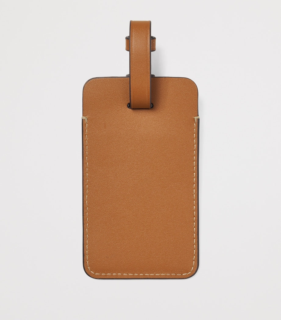Aspinal of London Leather Luggage Tag - British product