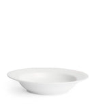 Royal Copenhagen white fluted deep plate 21cm, imported from the UK