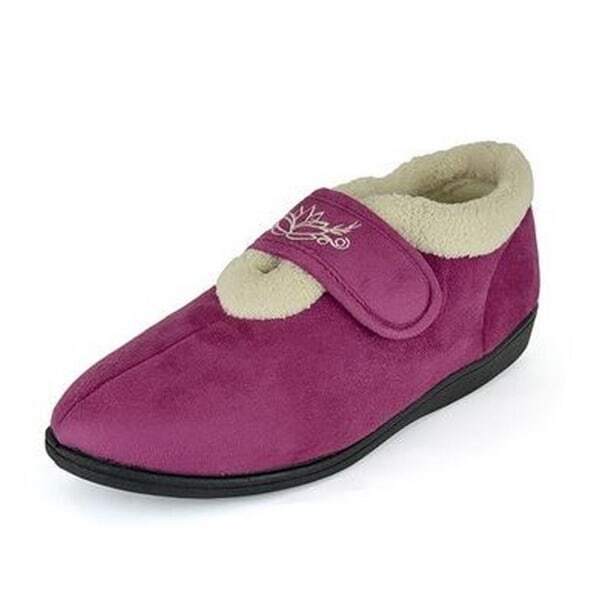 Womens Embroidered Slippers (UK 3) GOODS Superdrug   