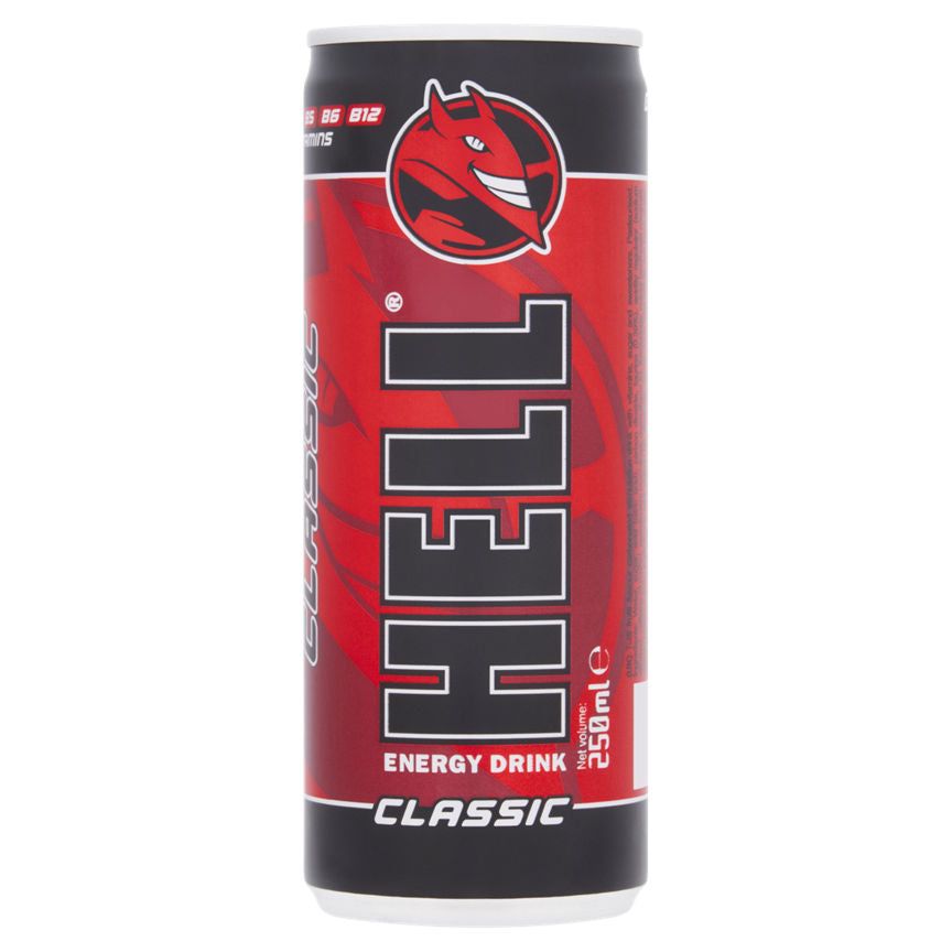 Hell Energy Drink Classic 250ml GOODS ASDA   