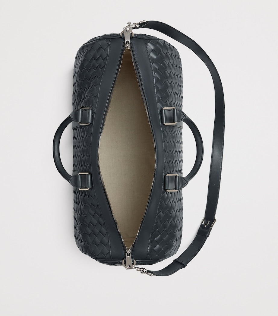 Bottega Veneta large leather Intrecciato duffle bag - British product