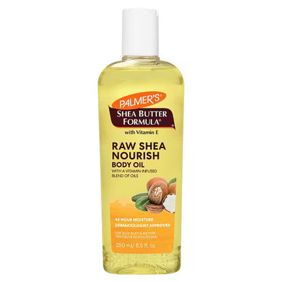 Superdrug Palmer's Raw Shea Nourish Body Oil Moisturiser 250ml- Buy online at McGrocer