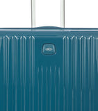 Hardwearing Recycled Polycarbonate Spinner Suitcase in Marine Hue