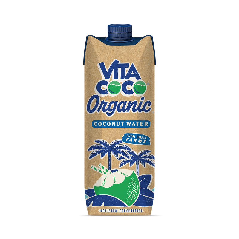 Vita Coco organic coconut water 1L, UK version