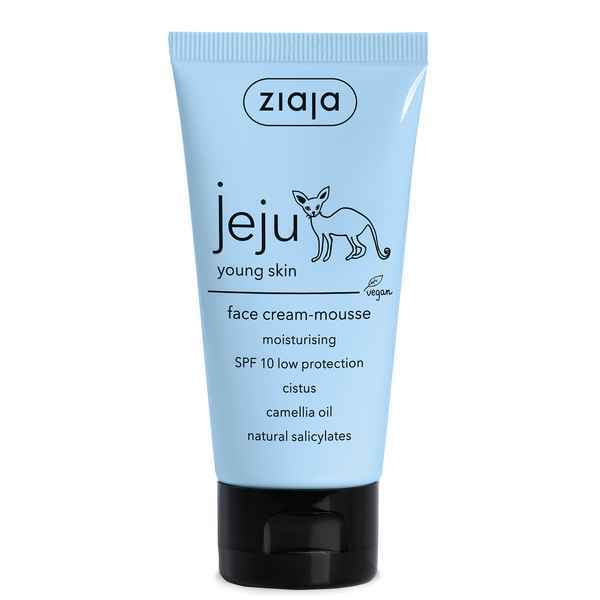 Ziaja Jeju face cream-mousse SPF 10 50ml, UK version