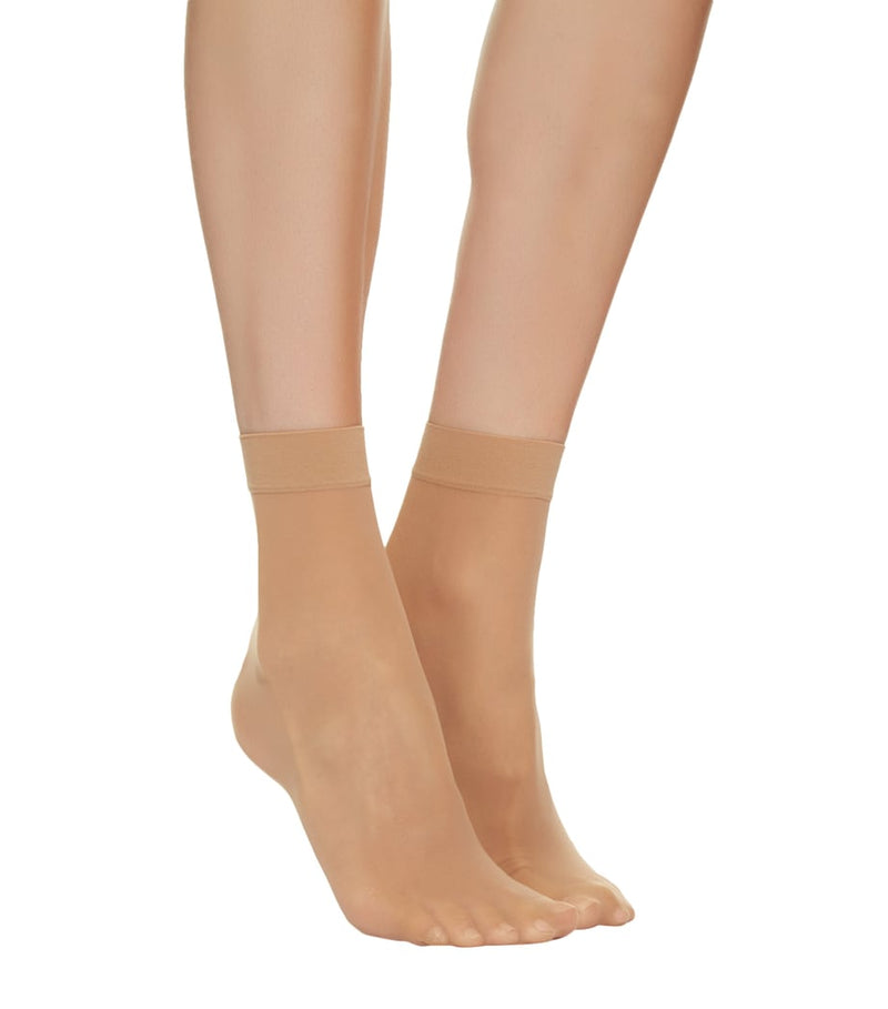 Wolford Individual 10 sheer socks, imported from the UK