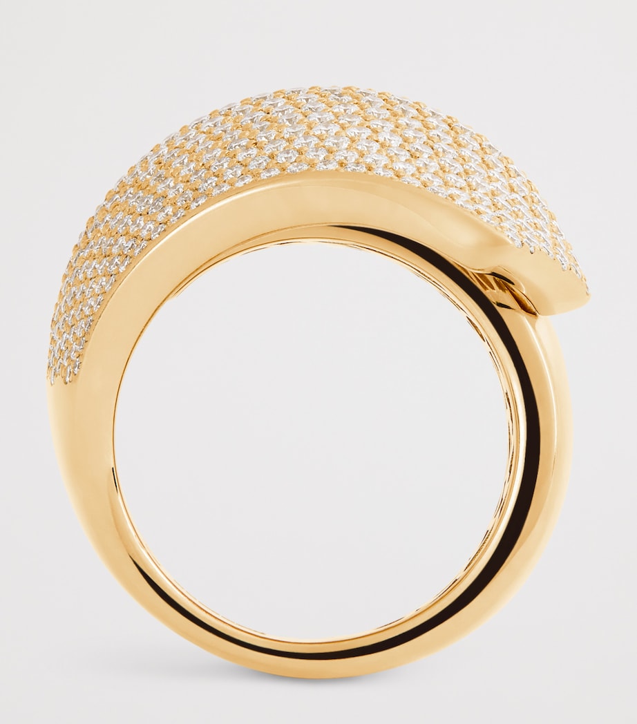 Engelbert Divino ring yellow gold diamond (British brand)