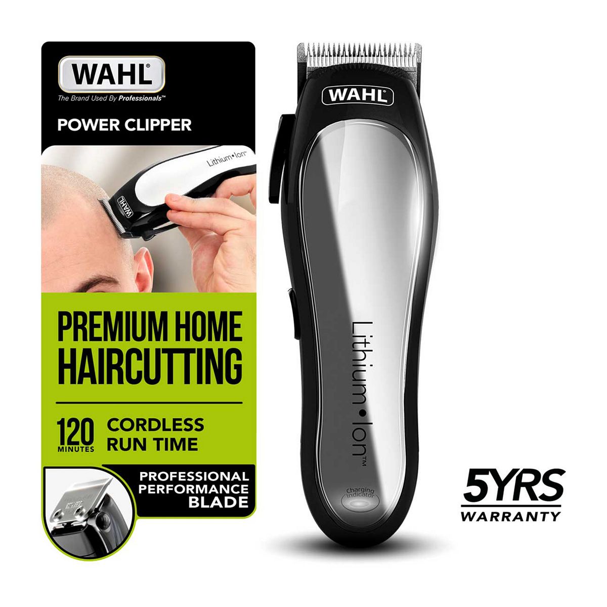 Wahl Clipper Kit Lithium Power Black Men's Toiletries Boots   