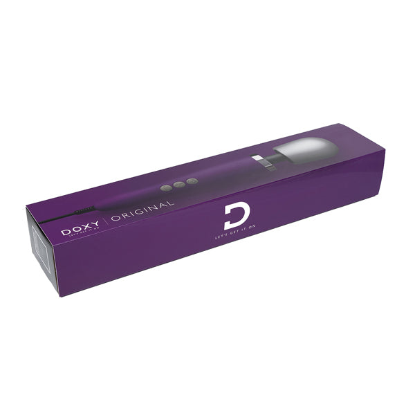 Doxy Original Massager in purple, imported from the UK