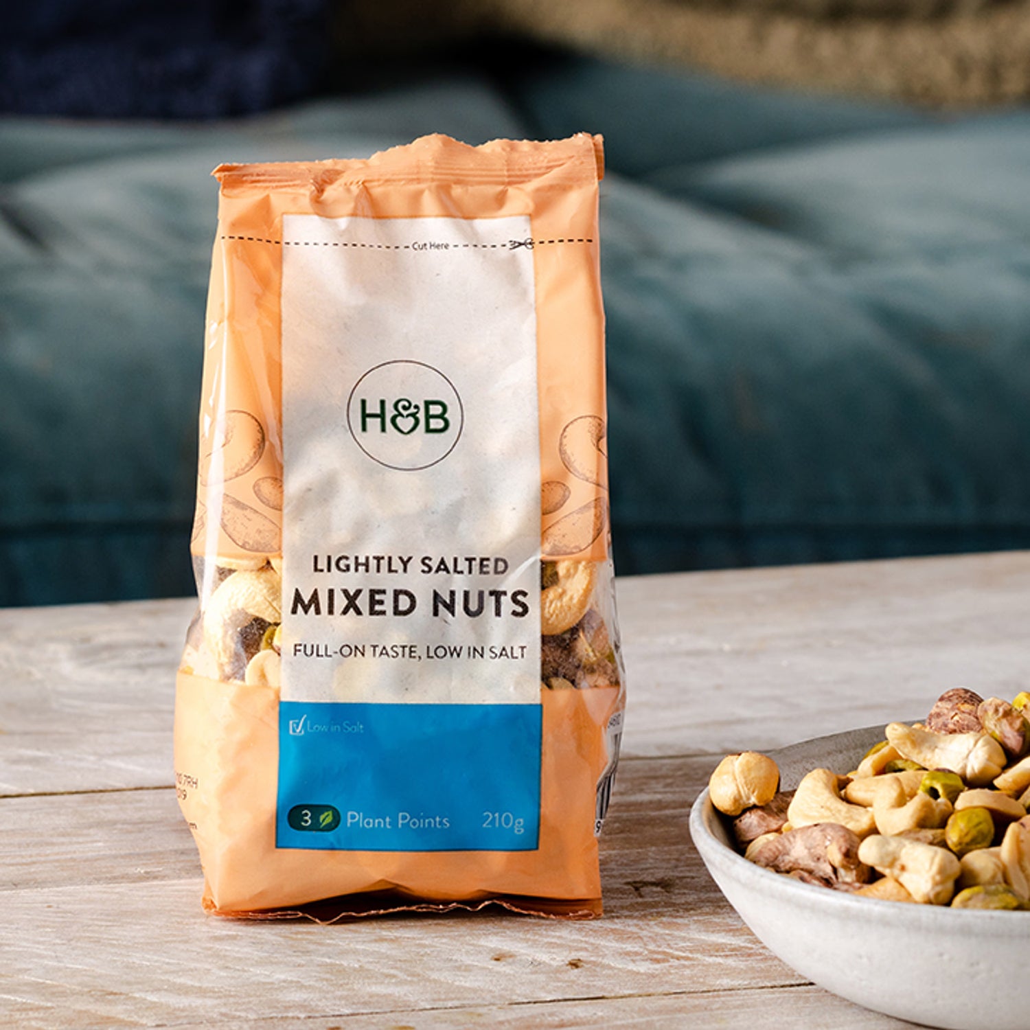 Holland & Barrett Lightly Salted Mixed Nuts 210g, UK version