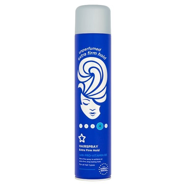 Superdrug Hairspray Unperfumed 450ml GOODS Superdrug   