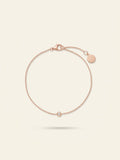 Cartier d'Amour small rose-gold diamond bracelet 0.09ct, UK version