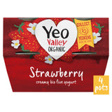 Yeo Valley Organic Strawberry 4x110g GOODS Sainsburys   