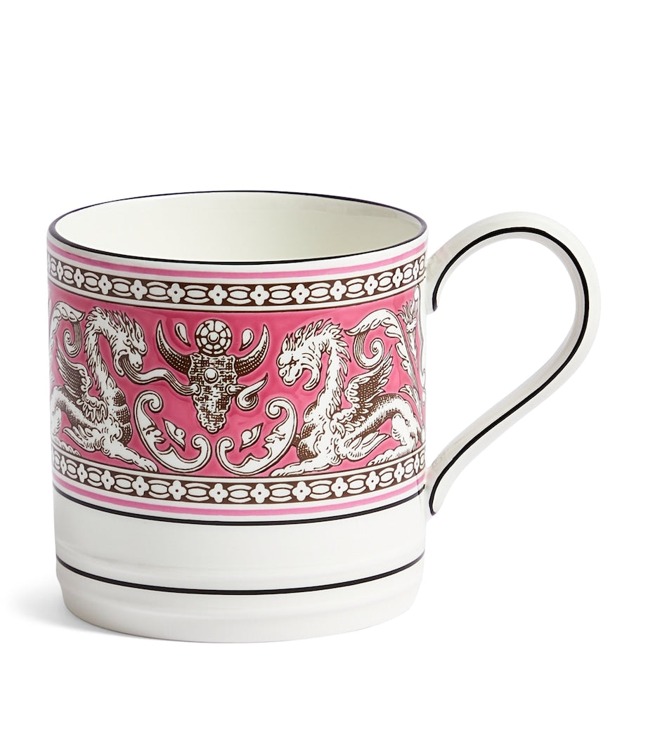 Wedgwood Florentine Fuchsia mug (British brand)
