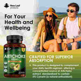 New Leaf artichoke extract 1000mg tablets with black pepper, UK version