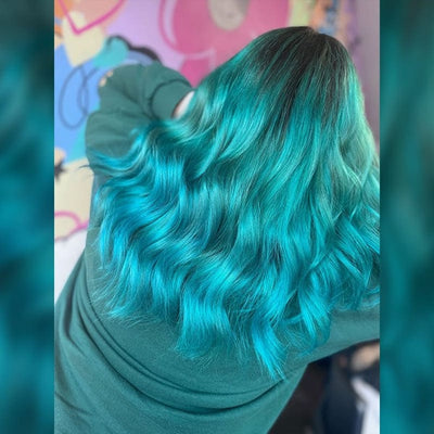 Superdrug Manic Panic High Voltage Hair Dye Sea Goddess 118ml- Buy online at McGrocer