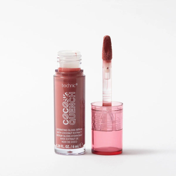 Technic Coco Quench Hydrating Gloss Serum Rosewater Veil 6ml - British product