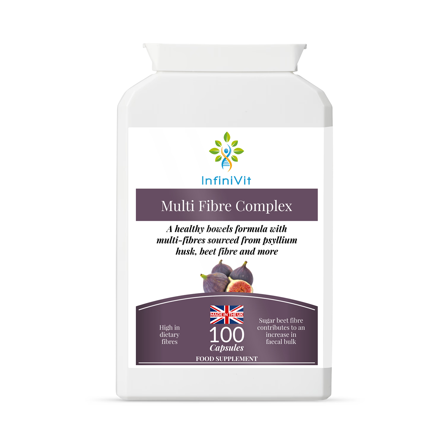 InfiniVit multi fibre complex capsules 100 count, UK version