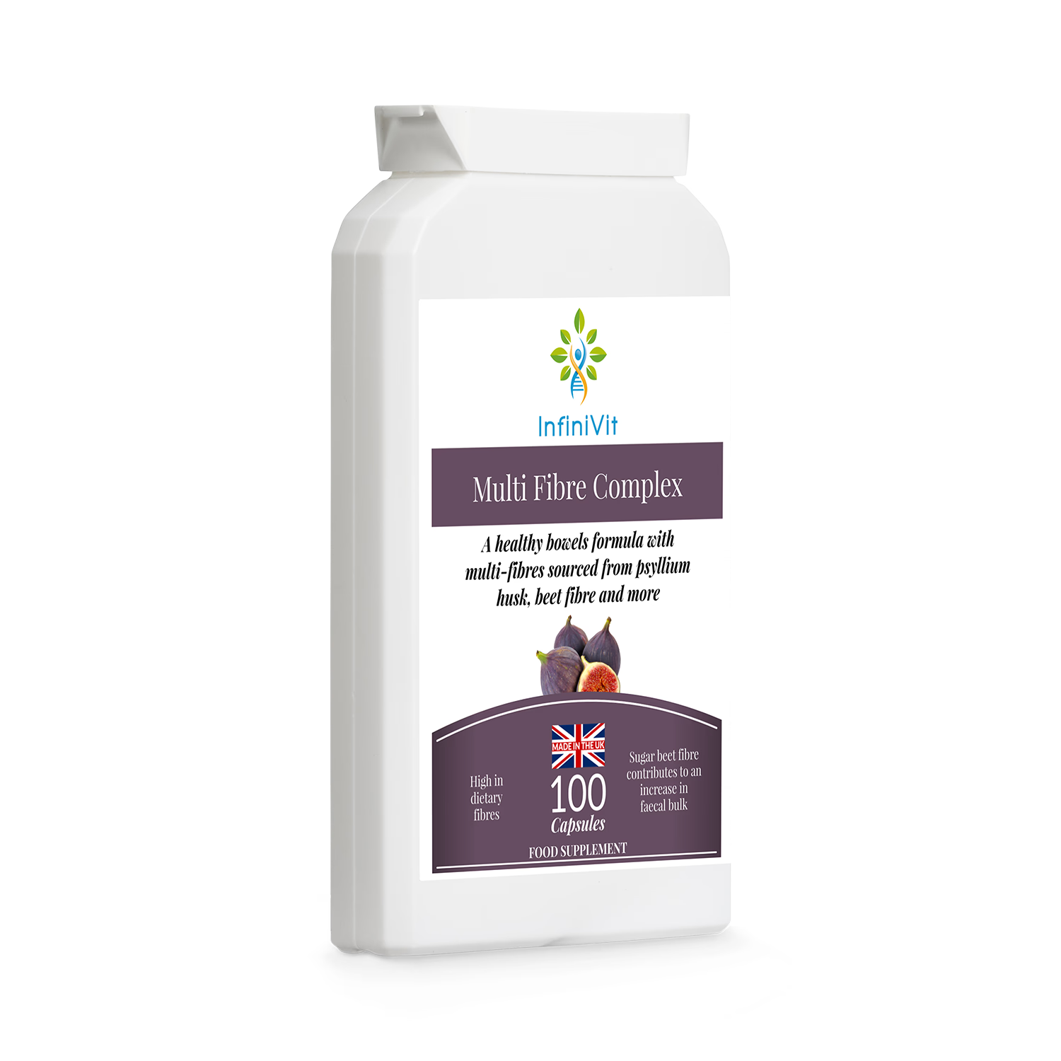 InfiniVit multi fibre complex capsules 100 count, UK version