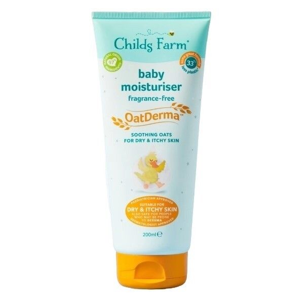 Childs Farm Baby OatDerma Moisturiser, Fragrance-Free 200ml GOODS Superdrug   