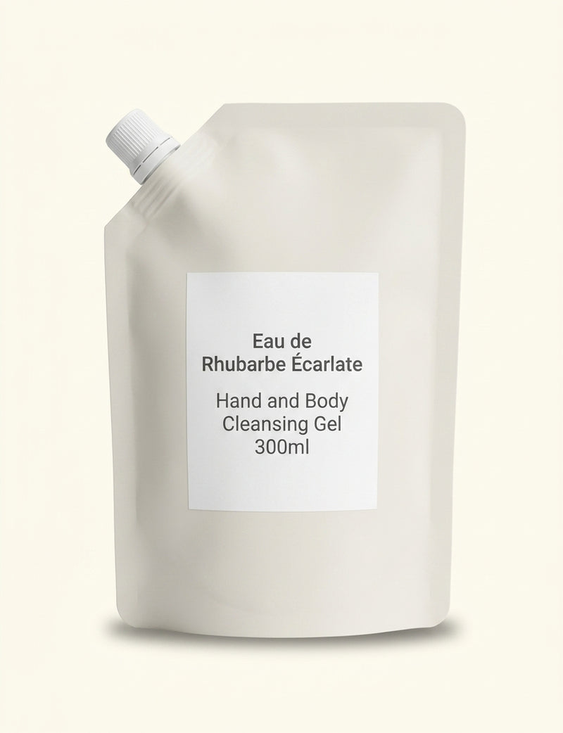 Hermés Rhubarbe Ecarlate cleansing gel 300ml (British brand)