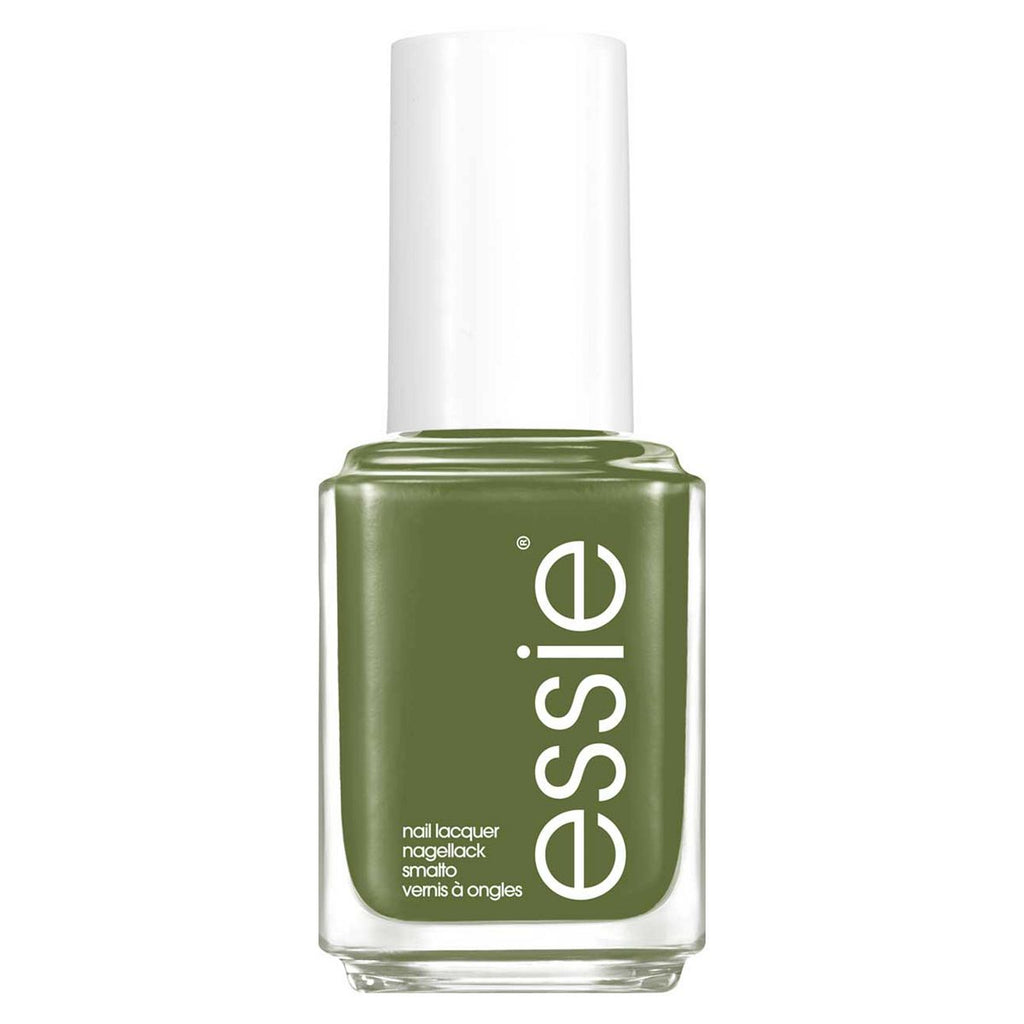 Essie Nail Polish 789 Win Me Over, Muted Khaki Green Colour, High Shine and High Coverage 13.5 ml