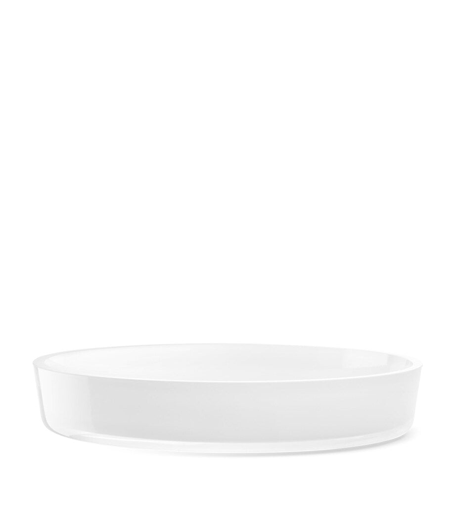LSA International glass collective low bowl, 35cm diameter, UK version