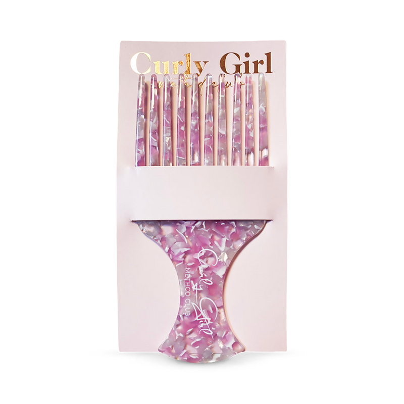 CGMC Pik Comb pink shimmer marble, UK version