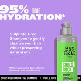 Bed Head Curls Rock Shampoo 400ml - British product