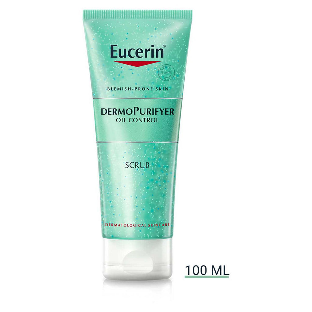 Eucerin Dermo Purifyer Face Scrub for Blemish Prone Skin 100ml