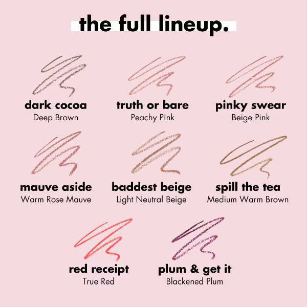 e.l.f. cream glide lip liner Doppio Espresso - British product