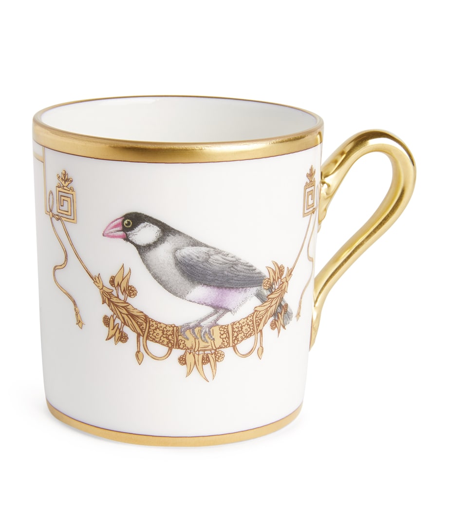 GINORI 1735 Volière Padda espresso cup - British product