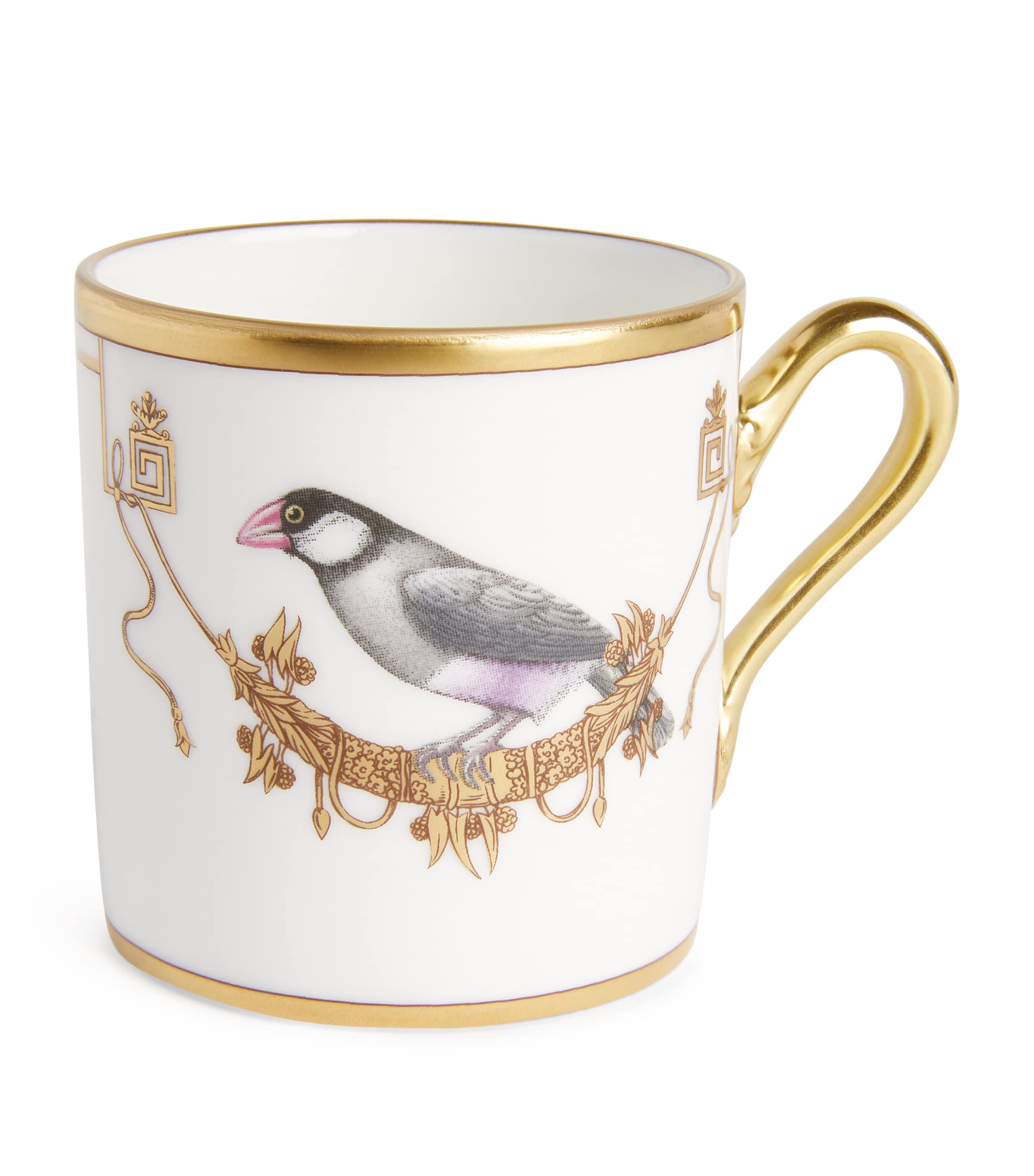 GINORI 1735 Volière Padda espresso cup - British product