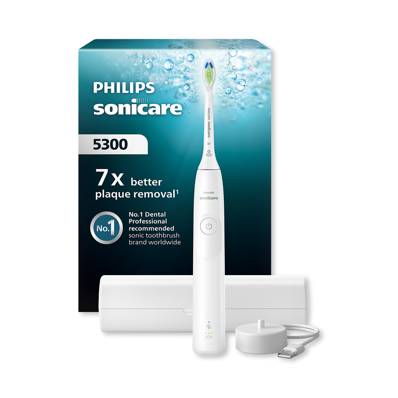 Philips Sonicare 5300 electric toothbrush white travel case, imported from the UK