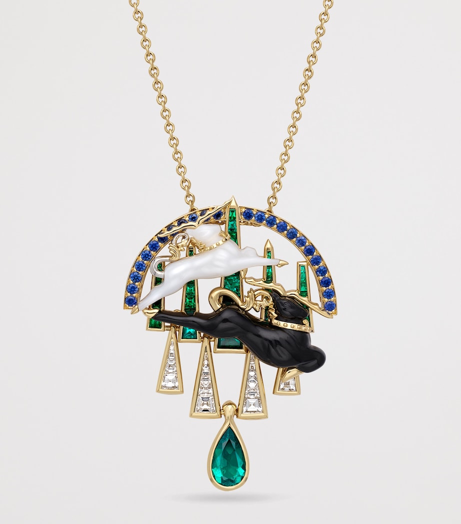 Boodles Palace Collection pendant 18kt gold, imported from the UK