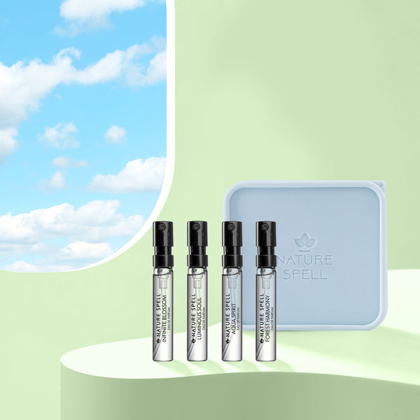 Nature Spell perfume discovery set 4 x 2.5ml, British brand