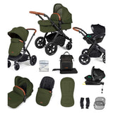 Ickle Bubba Stomp Luxe all-in-one Travel System Black/Woodland/Tan/ Pack Size 1 GOODS Boots   