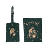 Harry Potter Slytherin passport holder and luggage tag set (British brand)