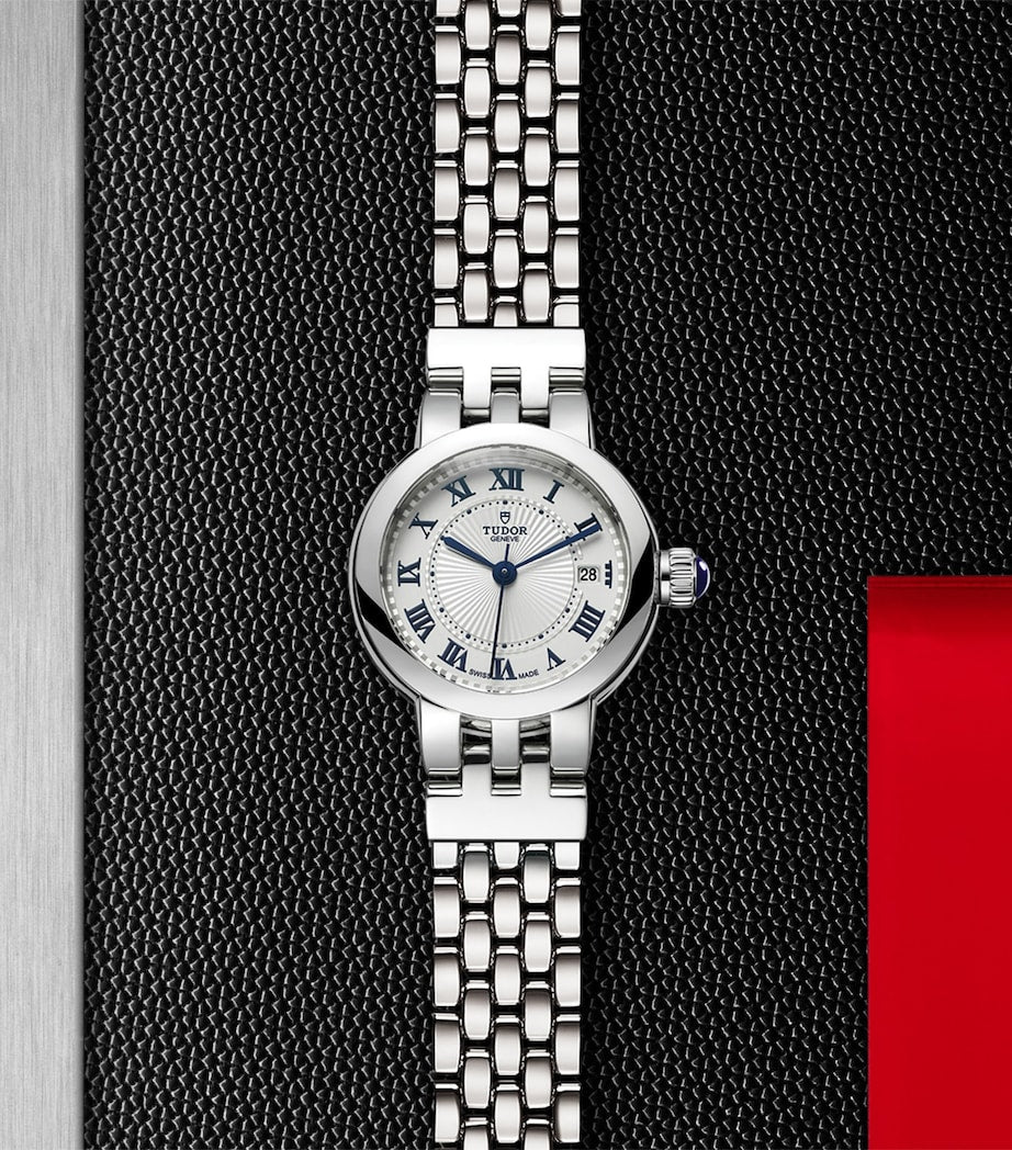 TUDOR Clair de Rose 26mm stainless steel watch - British product